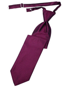 Fuchsia Venetian Long Tie