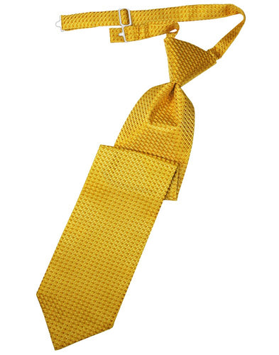 Gold Venetian Long Tie