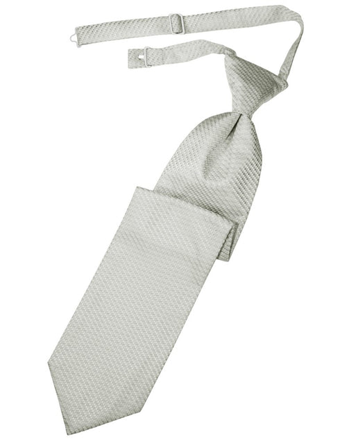 Platinum Venetian Long Tie