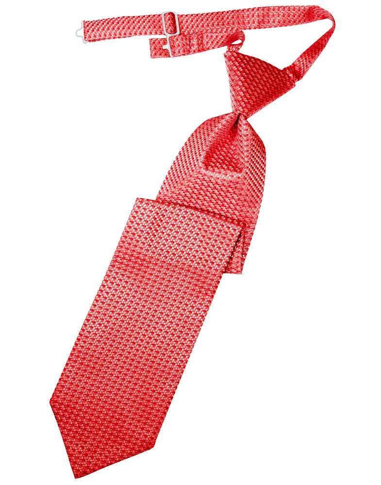 Red Venetian Long Tie