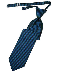 Royal Blue Venetian Long Tie