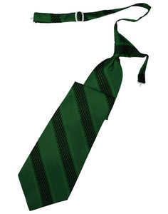 Hunter Venetian Stripe Long Tie