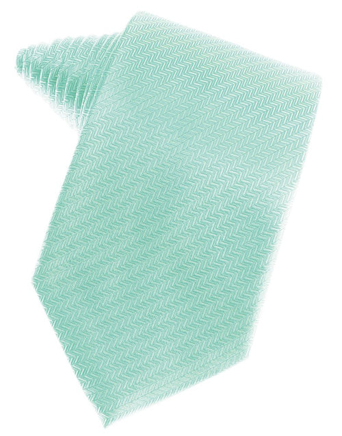 Pool Herringbone Suit Tie