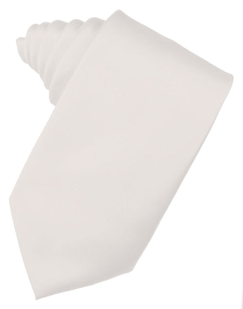 Angel Pink Solid Satin Suit Tie