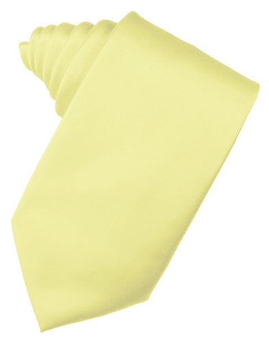 Banana Solid Satin Suit Tie