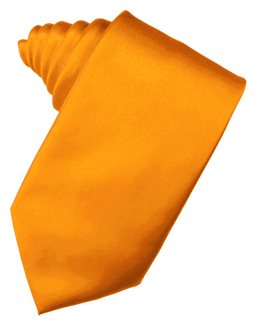 Mandarin Solid Satin Suit Tie