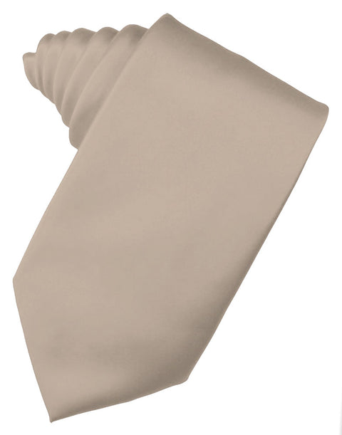 Stone Solid Satin Suit Tie