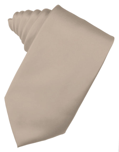 Stone Solid Satin Suit Tie