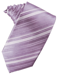 Heather Striped Satin Suit Tie