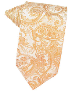 Apricot Tapestry Suit Tie