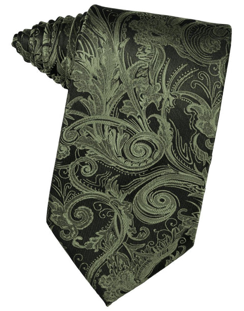 Fern Tapestry Suit Tie