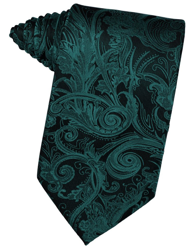 Jade Tapestry Suit Tie