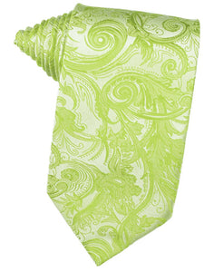 Lime Tapestry Suit Tie