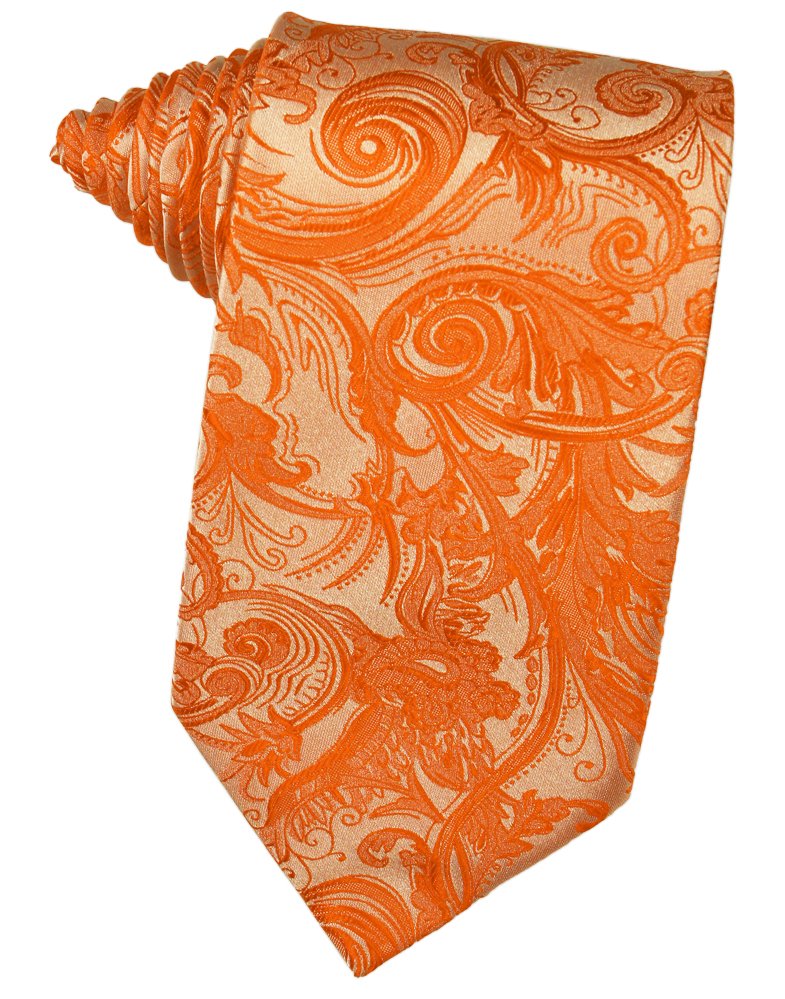Mandarin Tapestry Suit Tie