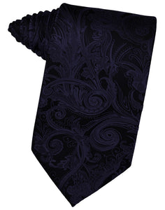 Midnight Blue Tapestry Suit Tie