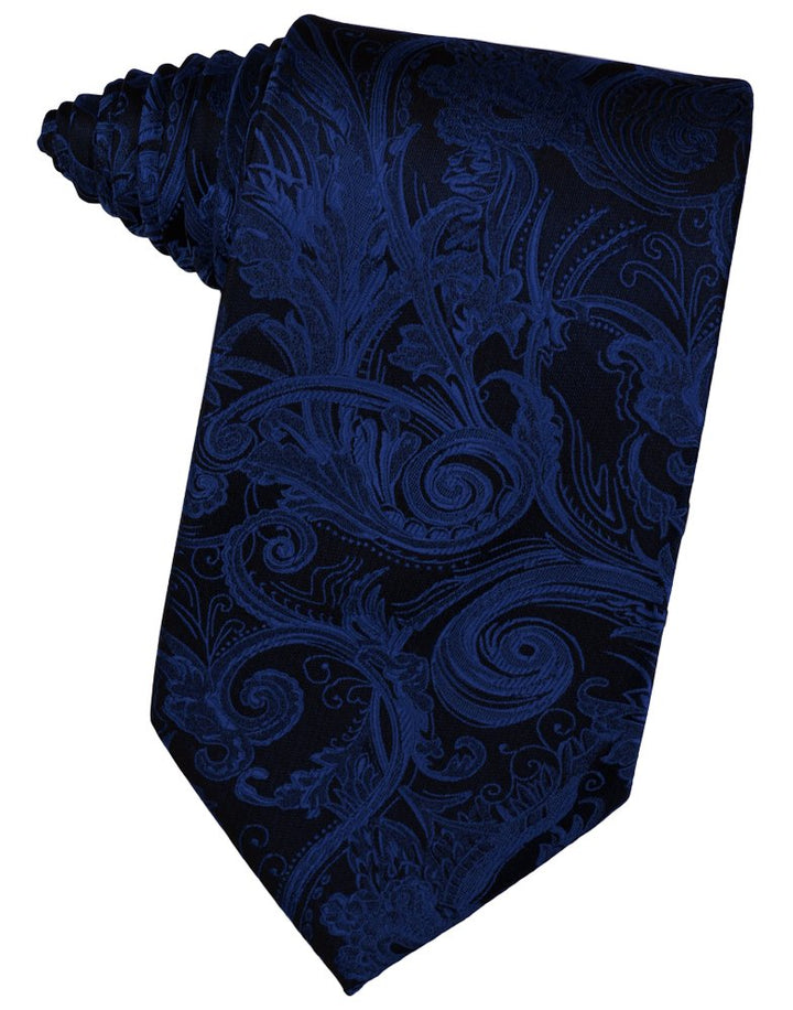Royal Blue Tapestry Suit Tie