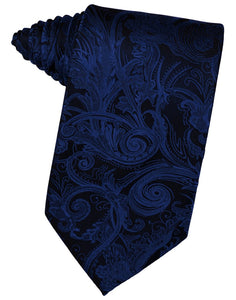 Royal Blue Tapestry Suit Tie