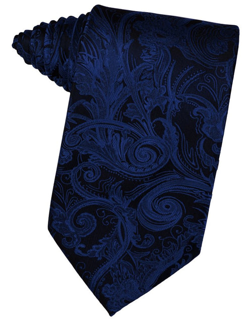 Royal Blue Tapestry Suit Tie