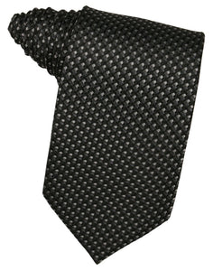 Asphalt Venetian Suit Tie