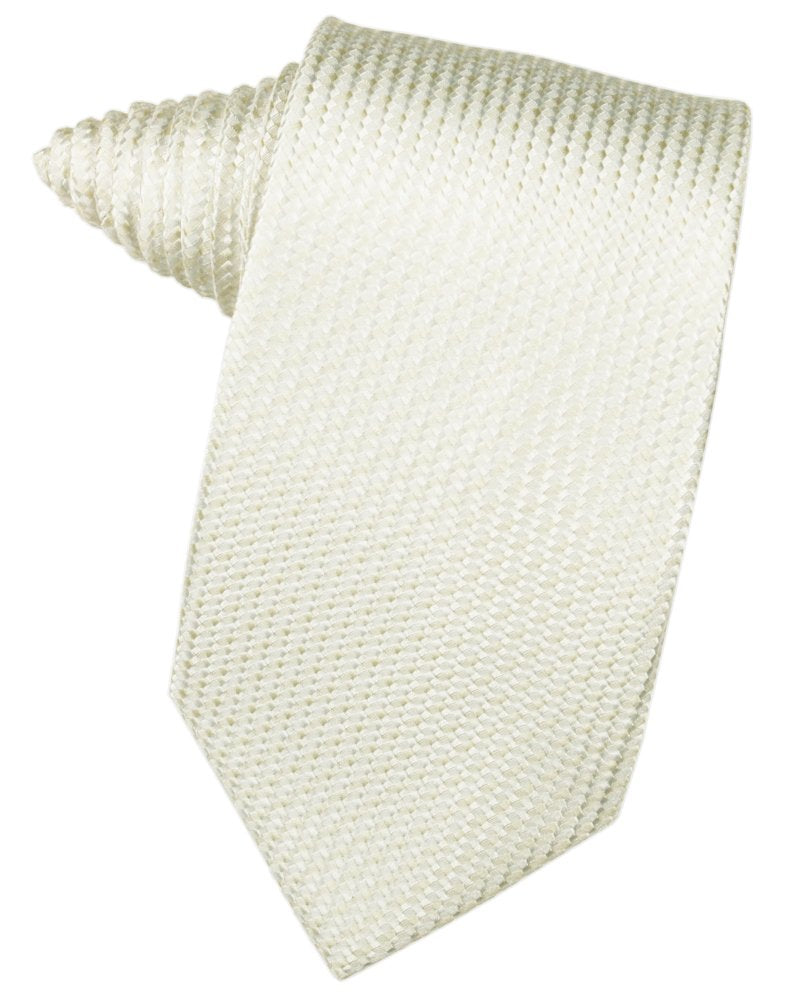 Ivory Venetian Suit Tie