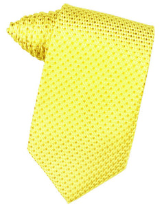 Lemon Venetian Suit Tie