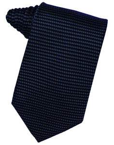 Navy Venetian Suit Tie