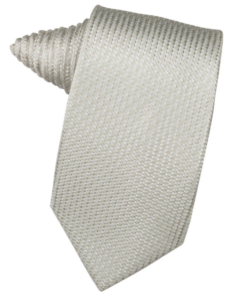 Platinum Venetian Suit Tie