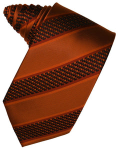 Autumn Venetian Stripe Suit Tie