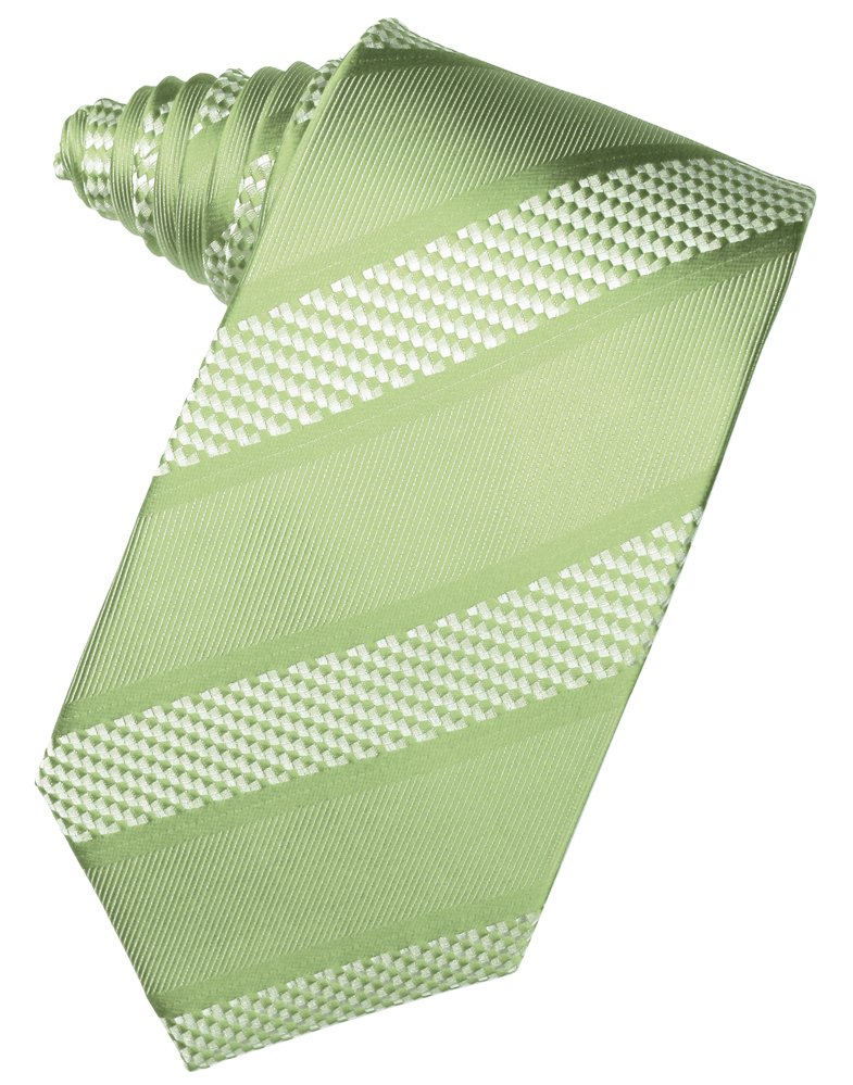 Mint Venetian Stripe Suit Tie