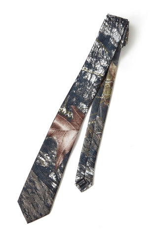 Country Camouflage Long Tie
