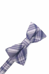 Plaid Bow Tie in Purple by Cardi