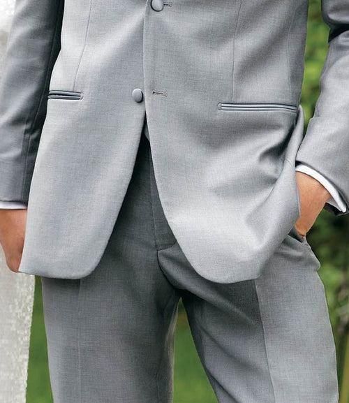 Grey 'Madison' Tuxedo Pants