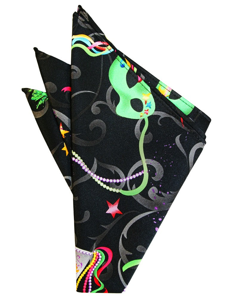 Mardi Gras Pocket Square