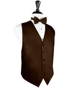 Chocolate Palermo Tuxedo Vest
