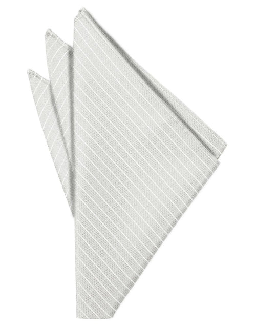 Platinum Palermo Pocket Square