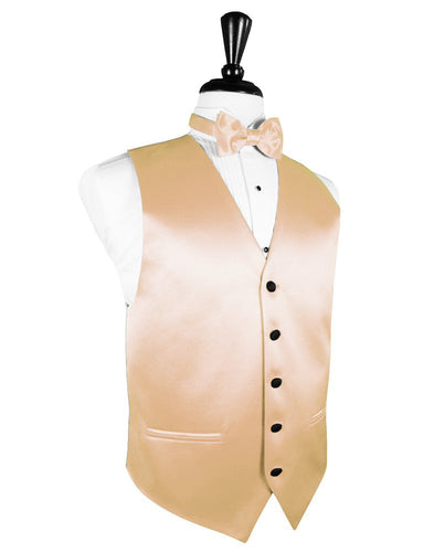 Peach Vitro Satin Vest