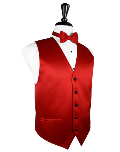 Scarlet Vitro Satin Vest