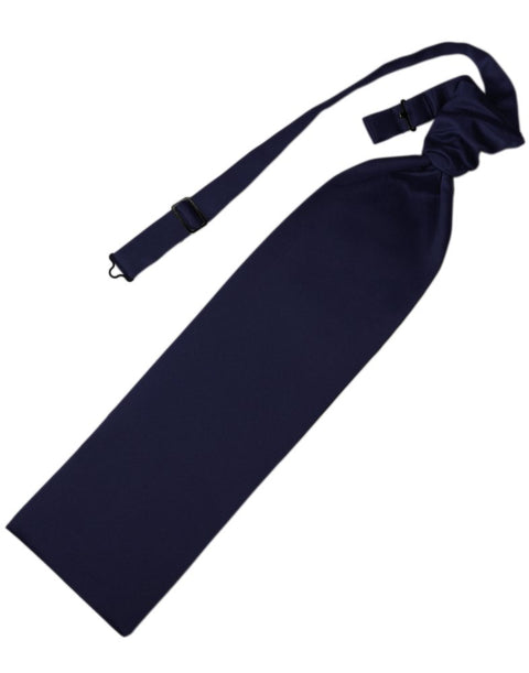 Midnight Blue Solid Satin Sharpei