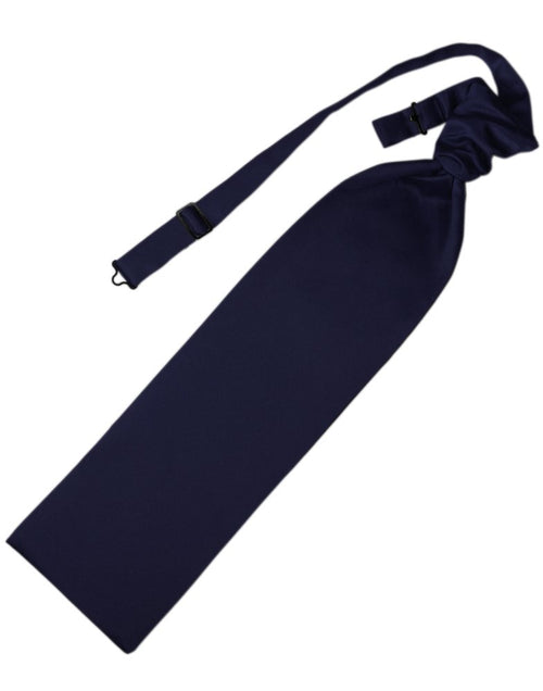 Midnight Blue Solid Satin Sharpei