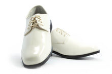 Load image into Gallery viewer, Revolution - Gloss Ivory Tuxedo Shoe