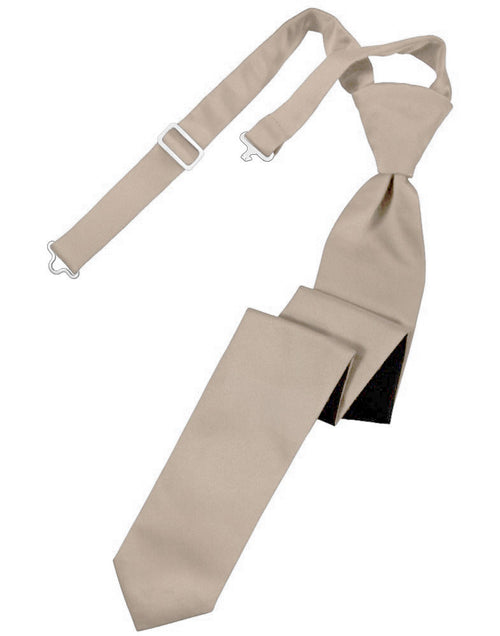 Stone Solid Satin Skinny Tie