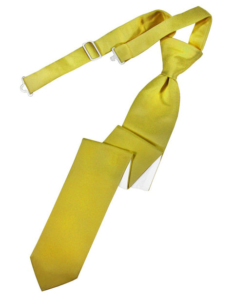 Willow Solid Satin Skinny Tie