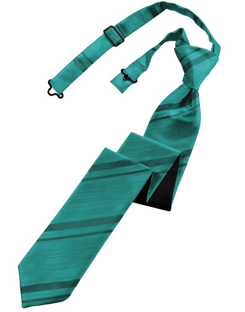 Oasis Striped Satin Skinny Tie