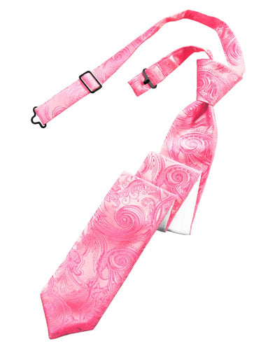 Bubblegum Tapestry Skinny Tie