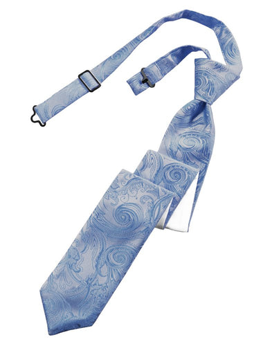 Cornflower Tapestry Skinny Tie