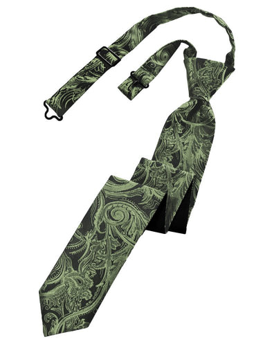 Fern Tapestry Skinny Tie