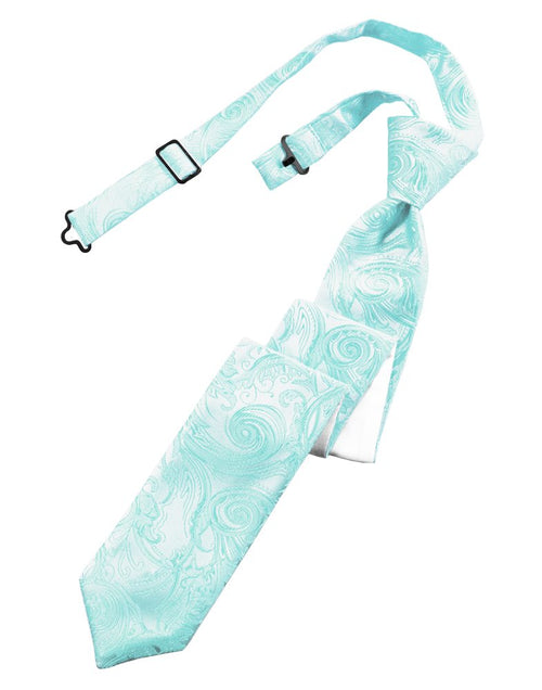 Pool Tapestry Skinny Tie
