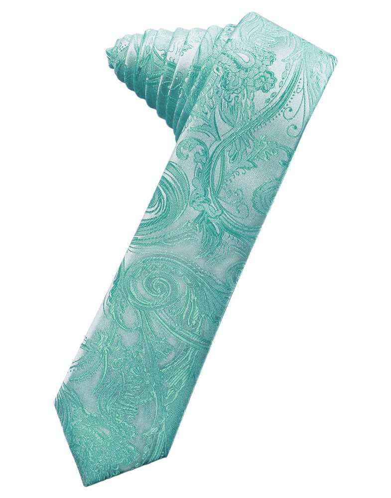 Mermaid Tapestry Skinny Suit Tie