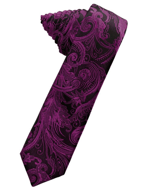 Sangria Tapestry Skinny Suit Tie