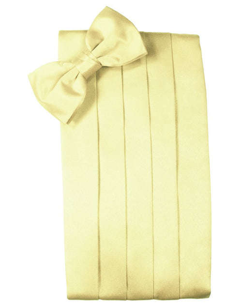 Banana Solid Satin Cummerbund